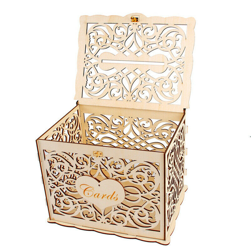 30X24X21cm DIY Wedding Gift Ca - đánh giá và giá Card Index Box