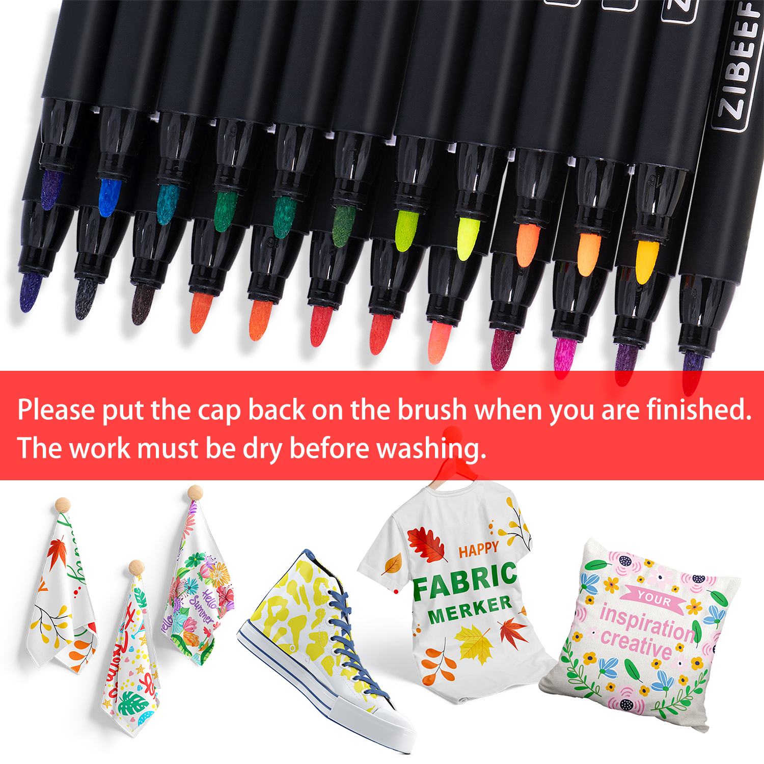 12/24 Color Fabric Markers-Fin - đánh giá và giá Correction Pen Fine