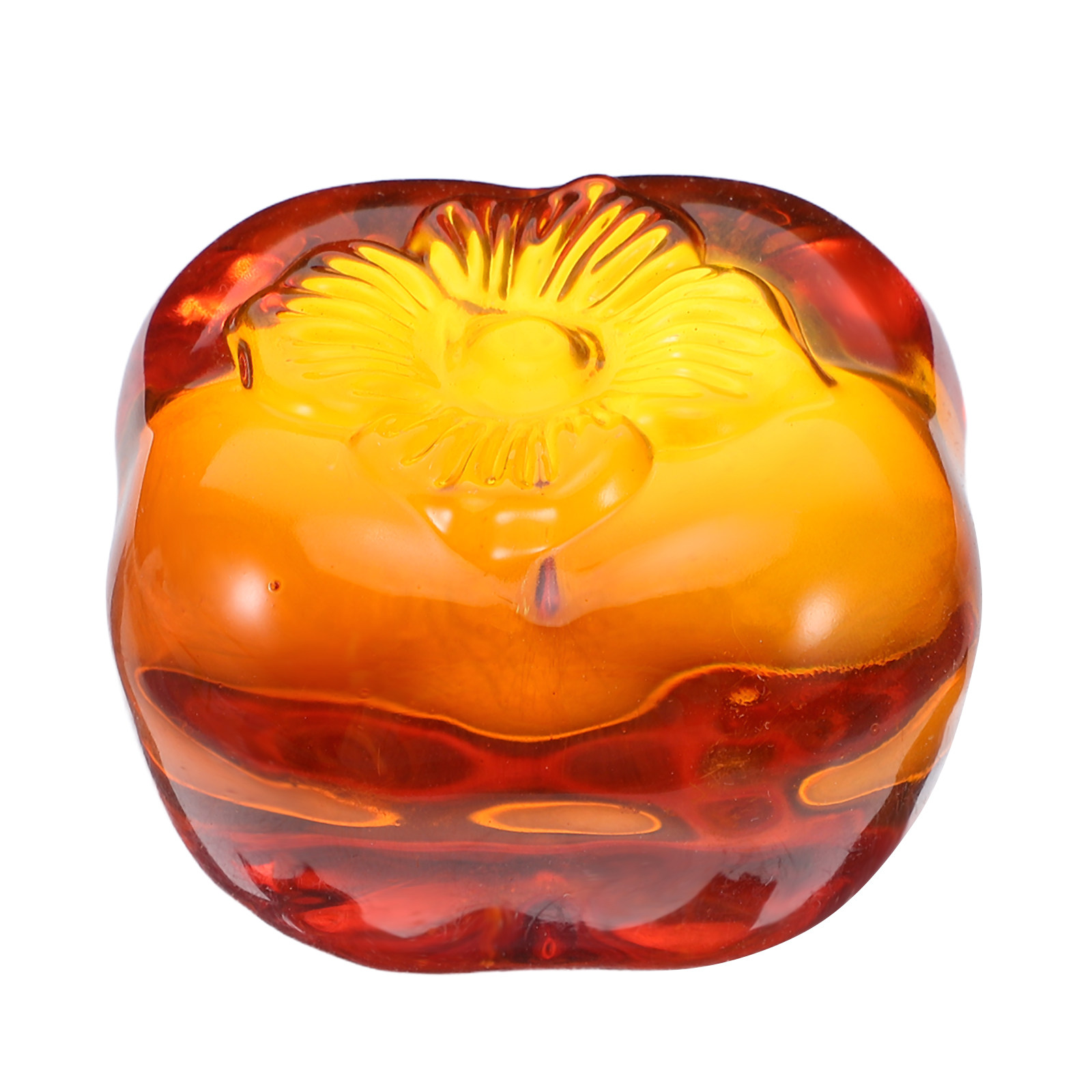 Realistic Glass Persimmon Pape - đánh giá và giá Book Weight Glass