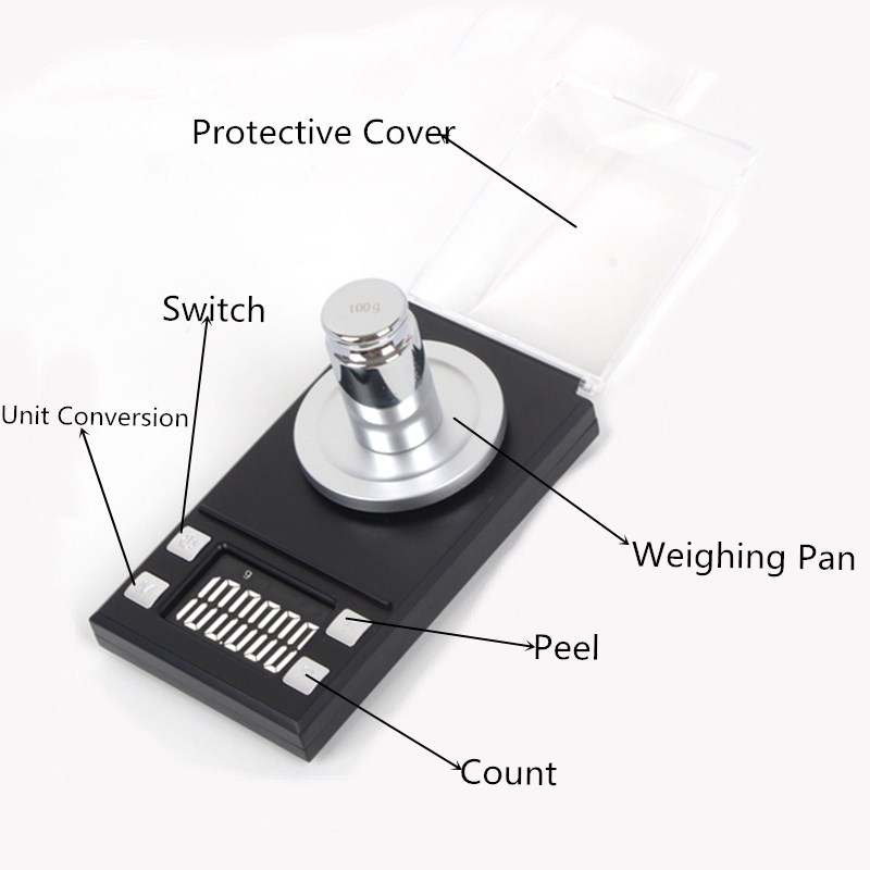 20/50/100g 0.001g Digital Jewe - đánh giá và giá Tape Dispenser Weighted