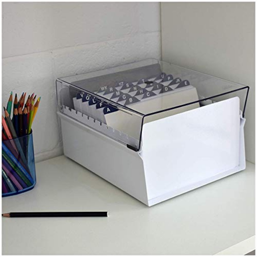 5 X 8 Card File Holder Organiz - đánh giá và giá Card Index Box