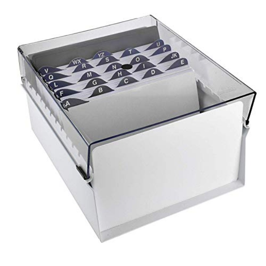 5 X 8 Card File Holder Organiz - đánh giá và giá Card Index Box