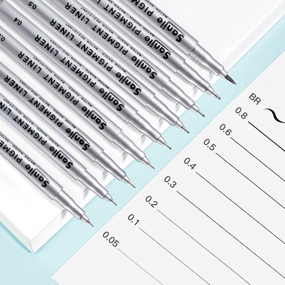 9-Piece Fine Line Waterproof I - đánh giá và giá Correction Pen Fine