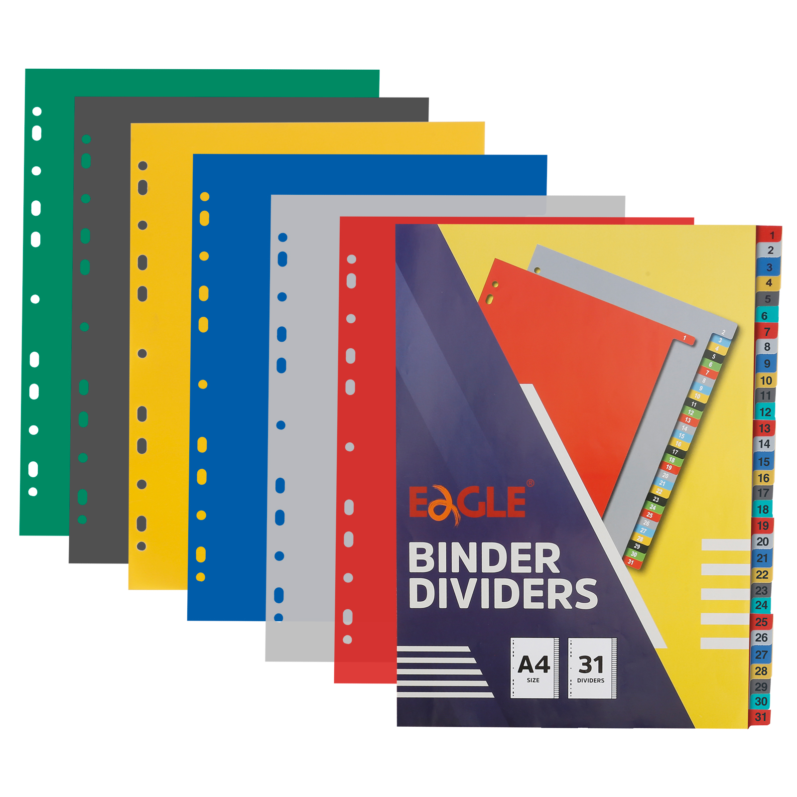 EAGLE A4 Binder Index Divider  - đánh giá và giá Tab Divider A4