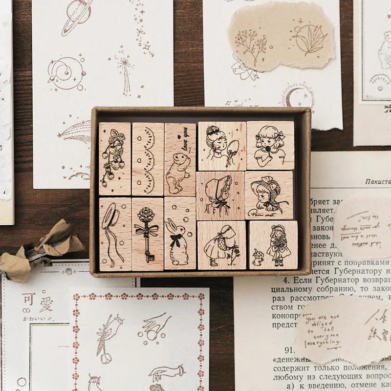 Jenny Chinese Character Number - đánh giá và giá Rubber Date Stamp