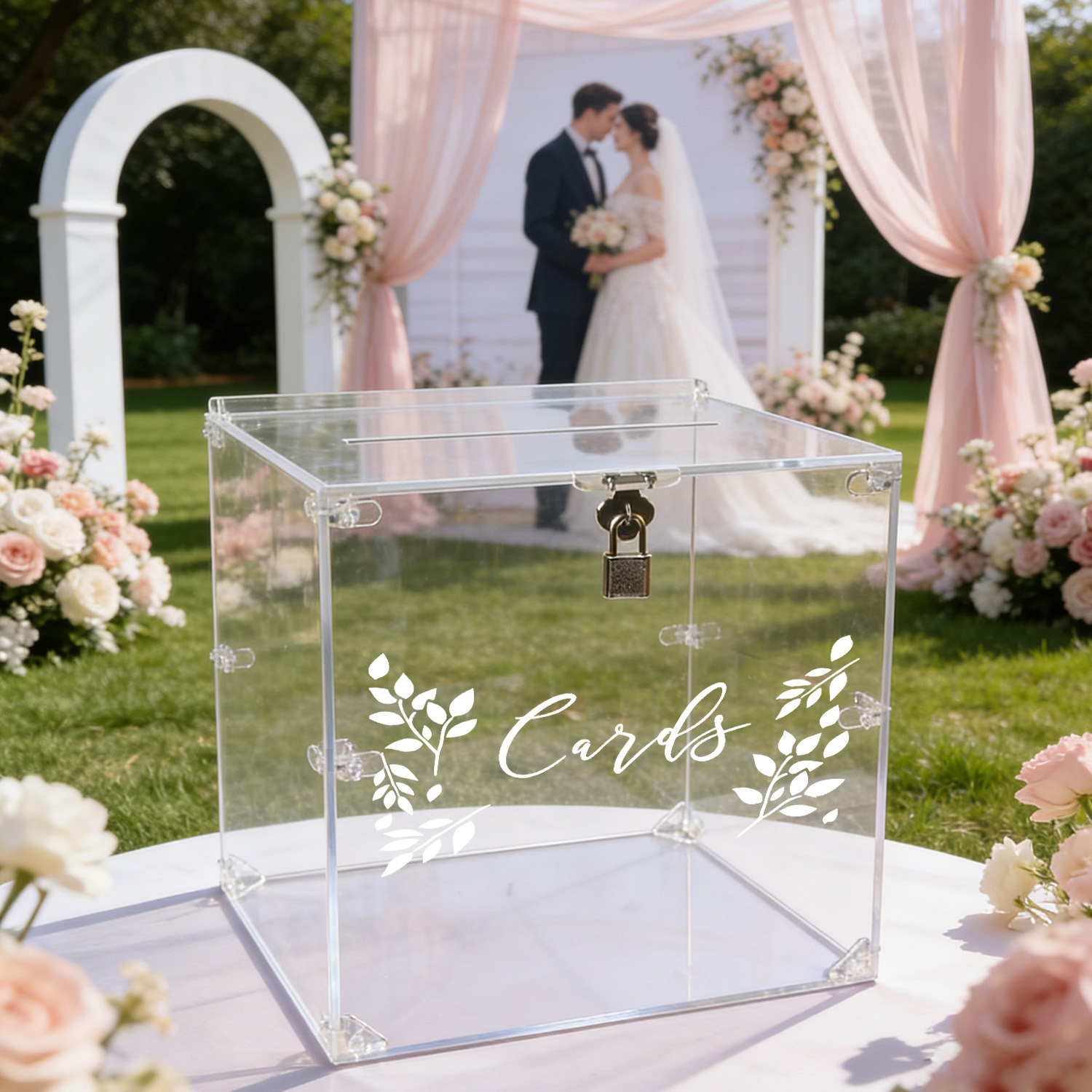 Acrylic Wedding Card Boxes wit - đánh giá và giá Card Index Box