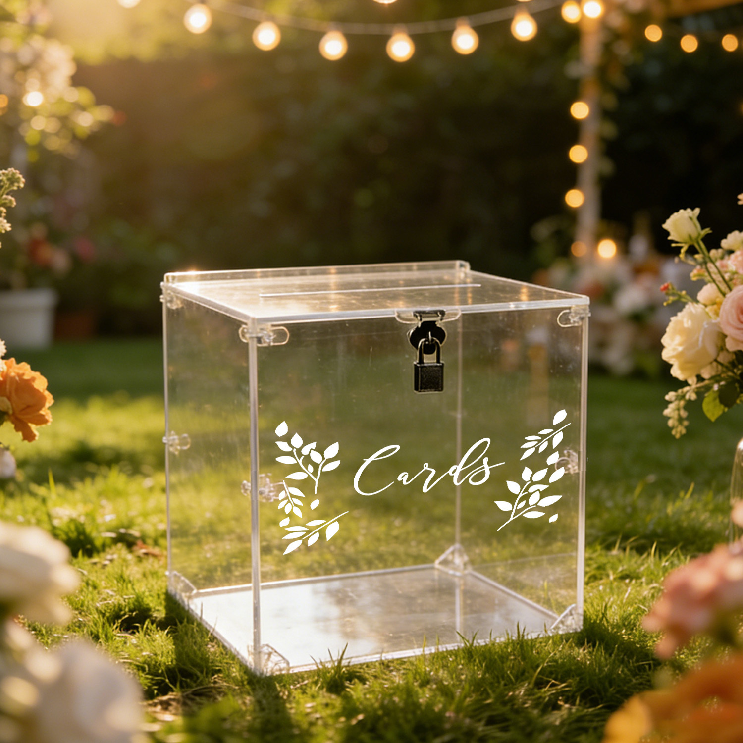 Acrylic Wedding Card Boxes wit - đánh giá và giá Card Index Box