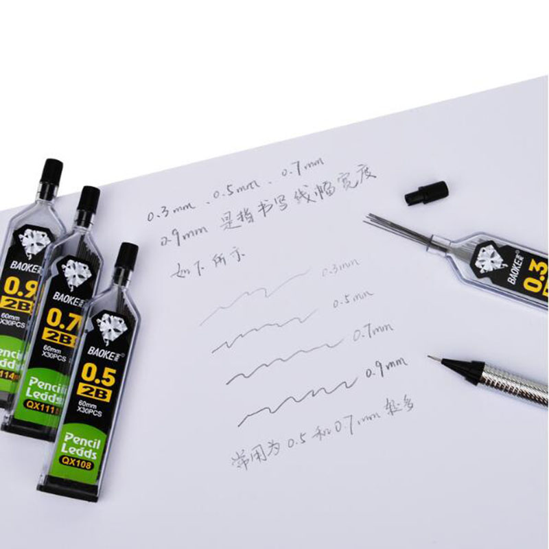 30pcs/Bottle, Automatic Pencil - đánh giá và giá Mechanical Pencil 0.3
