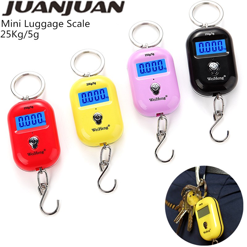 25kg/5g Mini Hook Scale Digita - đánh giá và giá Tape Dispenser Weighted