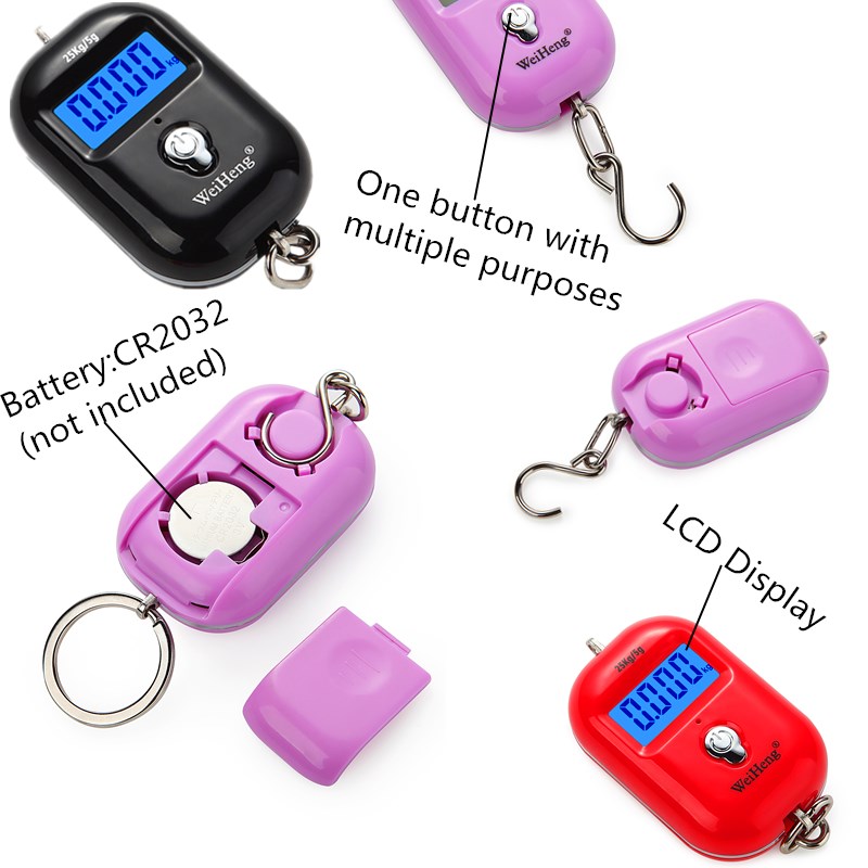 25kg/5g Mini Hook Scale Digita - đánh giá và giá Tape Dispenser Weighted