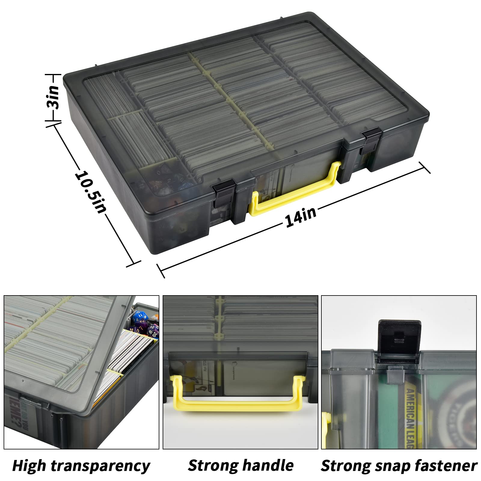 Trading Card Storage Box, 2300 - đánh giá và giá Card Index Box