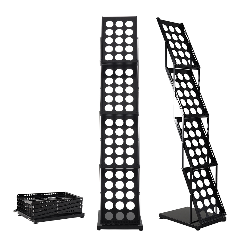 Folding Metal Brochure Magazin - đánh giá và giá Magazine Holder Rack
