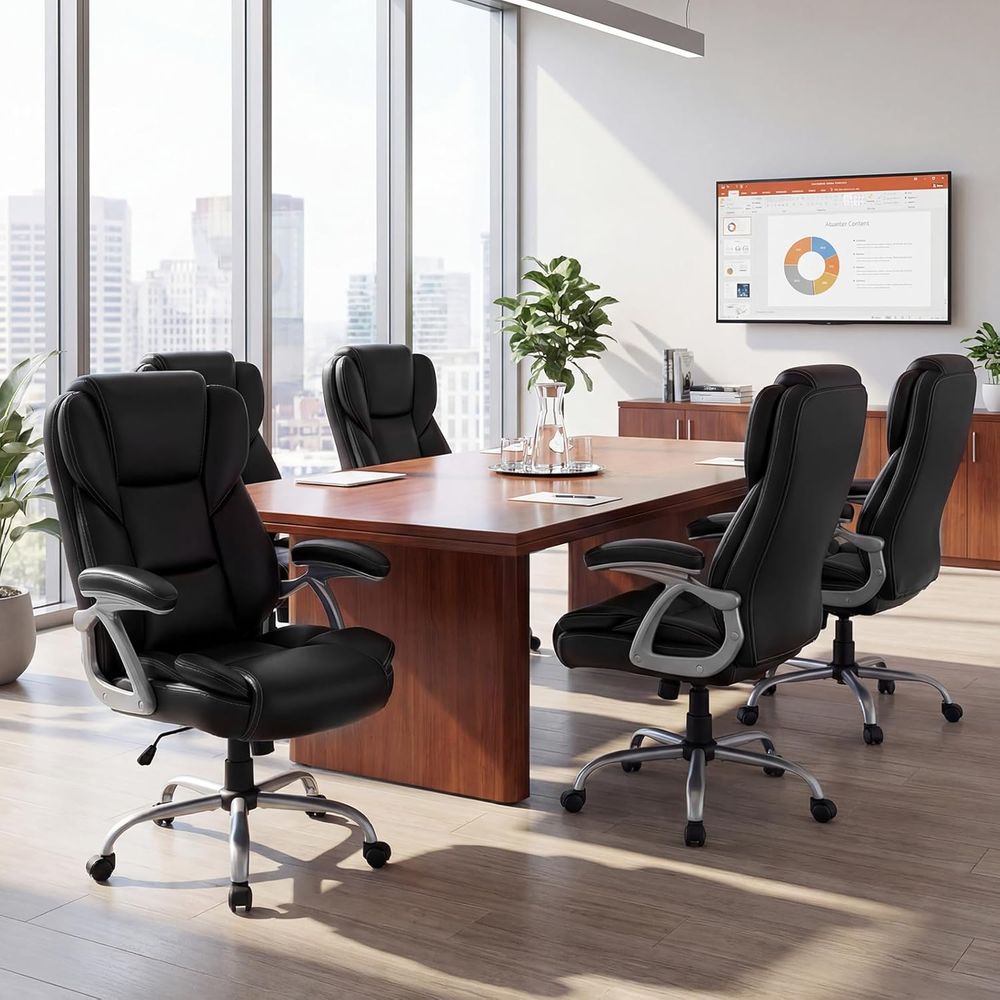 High Back Leather Ergonomic Sw - đánh giá và giá Leather Desk Pad