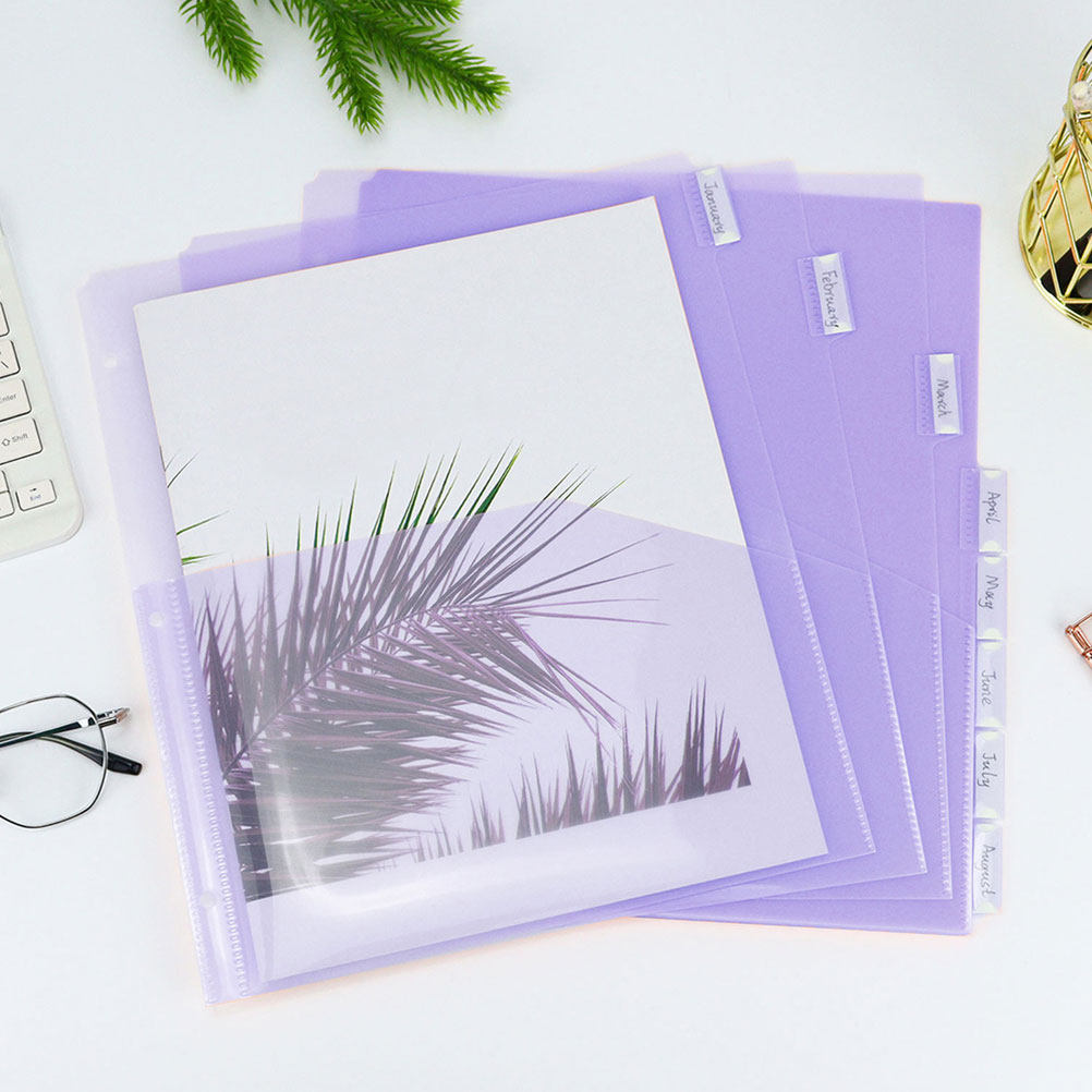 2Sets Binder Pocket Dividers A - đánh giá và giá Tab Divider A4
