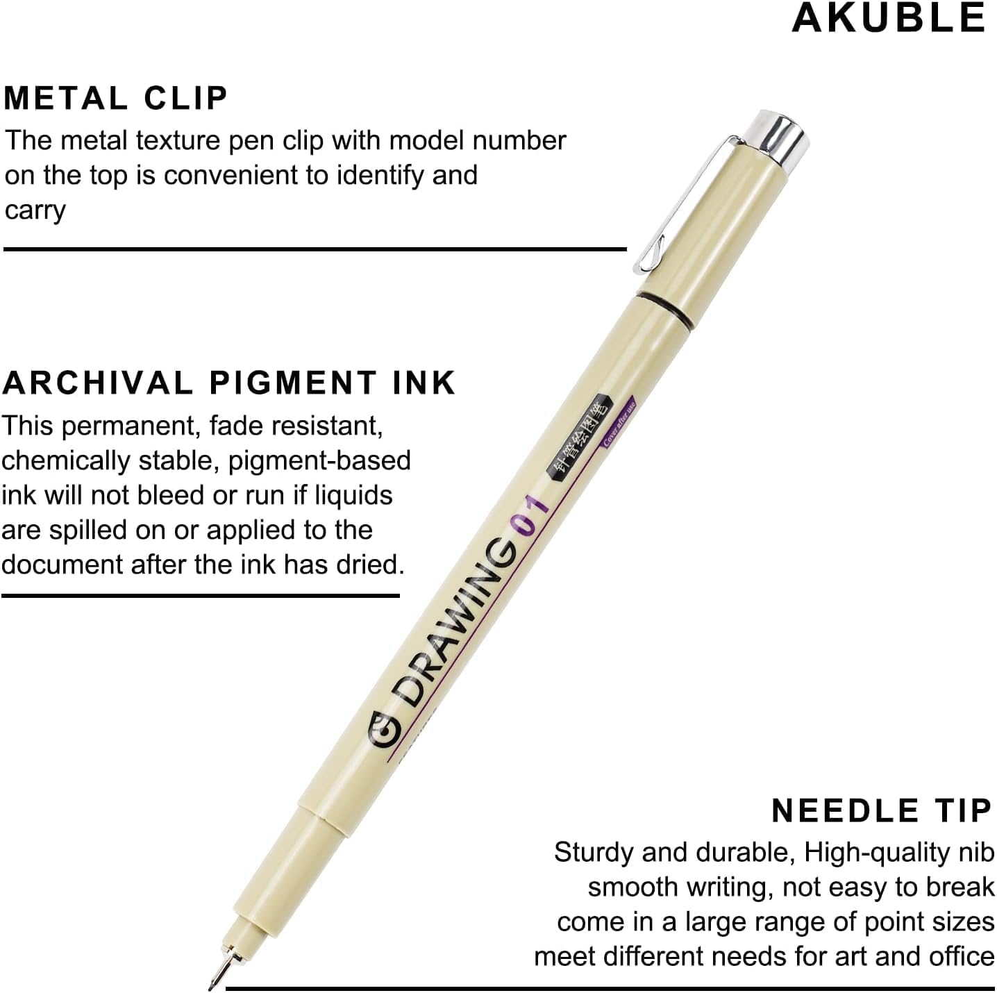 12 Black Micro Fineliner Drawi - đánh giá và giá Archive Box Set