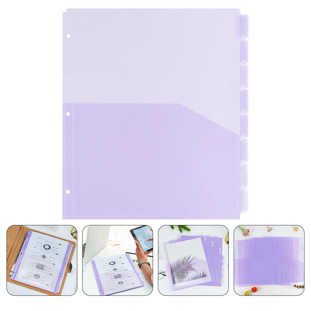 2Sets Binder Dividers A4 3-Hol - đánh giá và giá Tab Divider A4