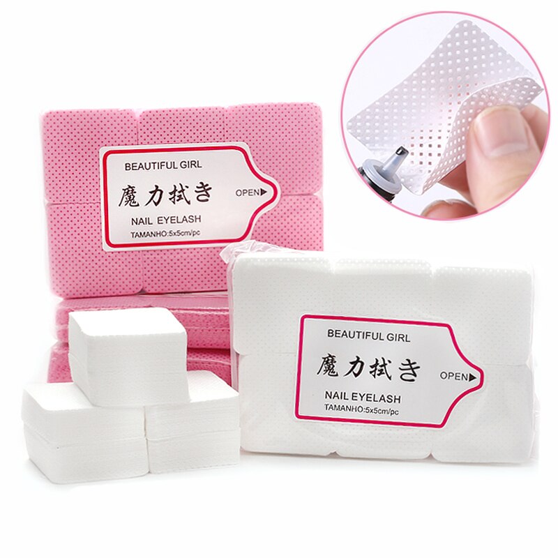 600Pcs/Pack Lint-Free Eyelash  - đánh giá và giá Gel Refill Pack