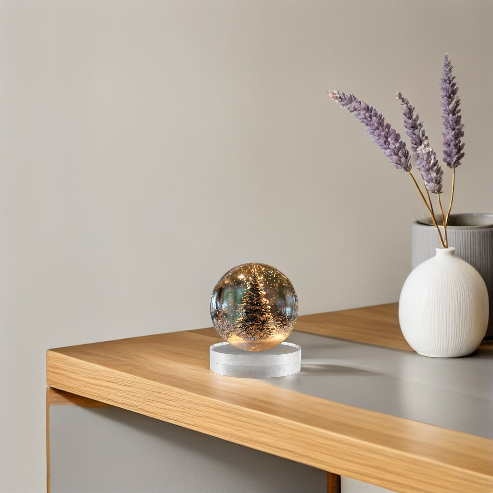 2Pcs Transparent Crystal Round - đánh giá và giá Paper Weight Crystal