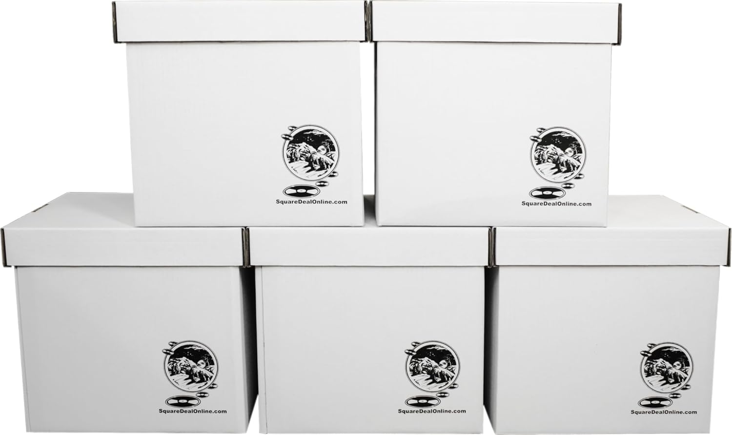 Set of 5 Heavy-Duty 12-Inch Vi - đánh giá và giá Archive Box Set