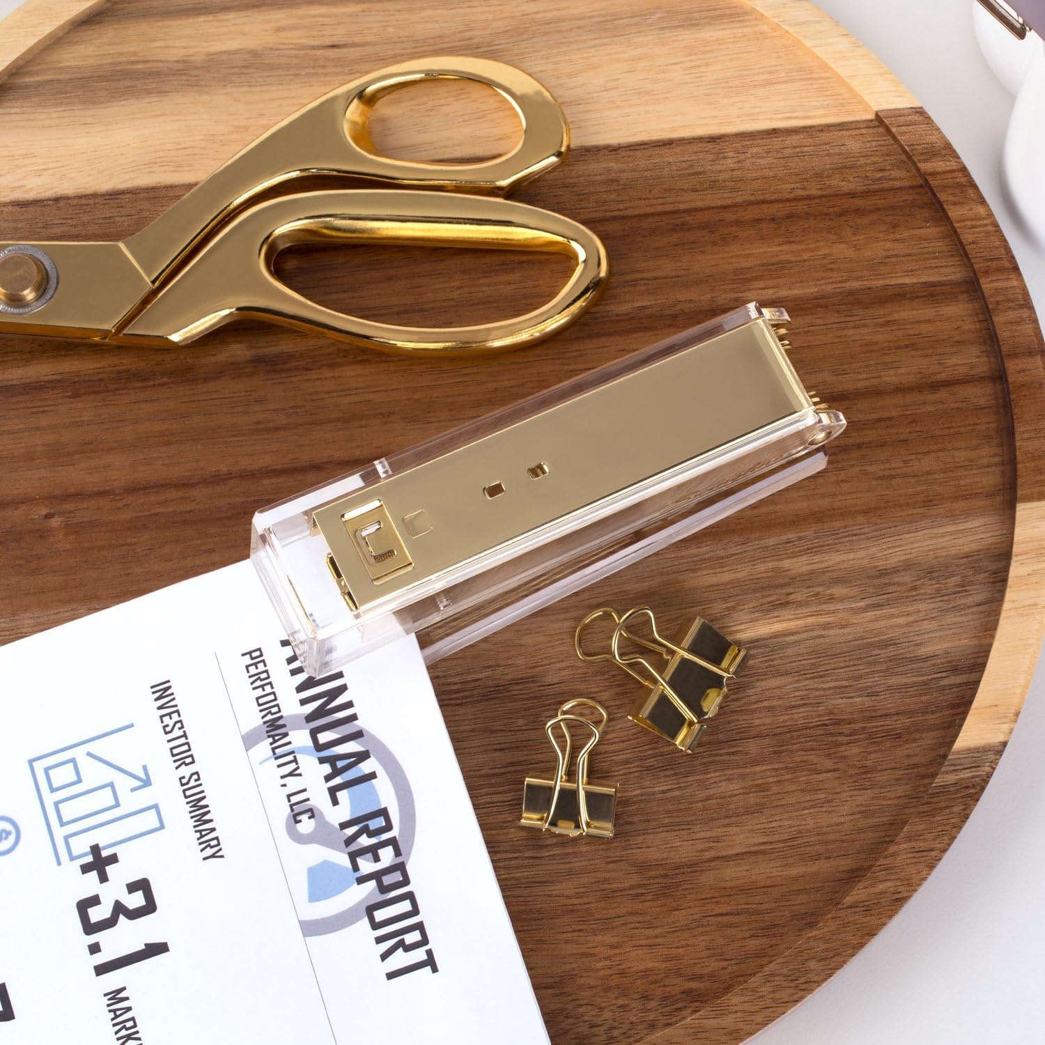 Clear Acrylic Gold Stapler for - đánh giá và giá Stapler Half Strip