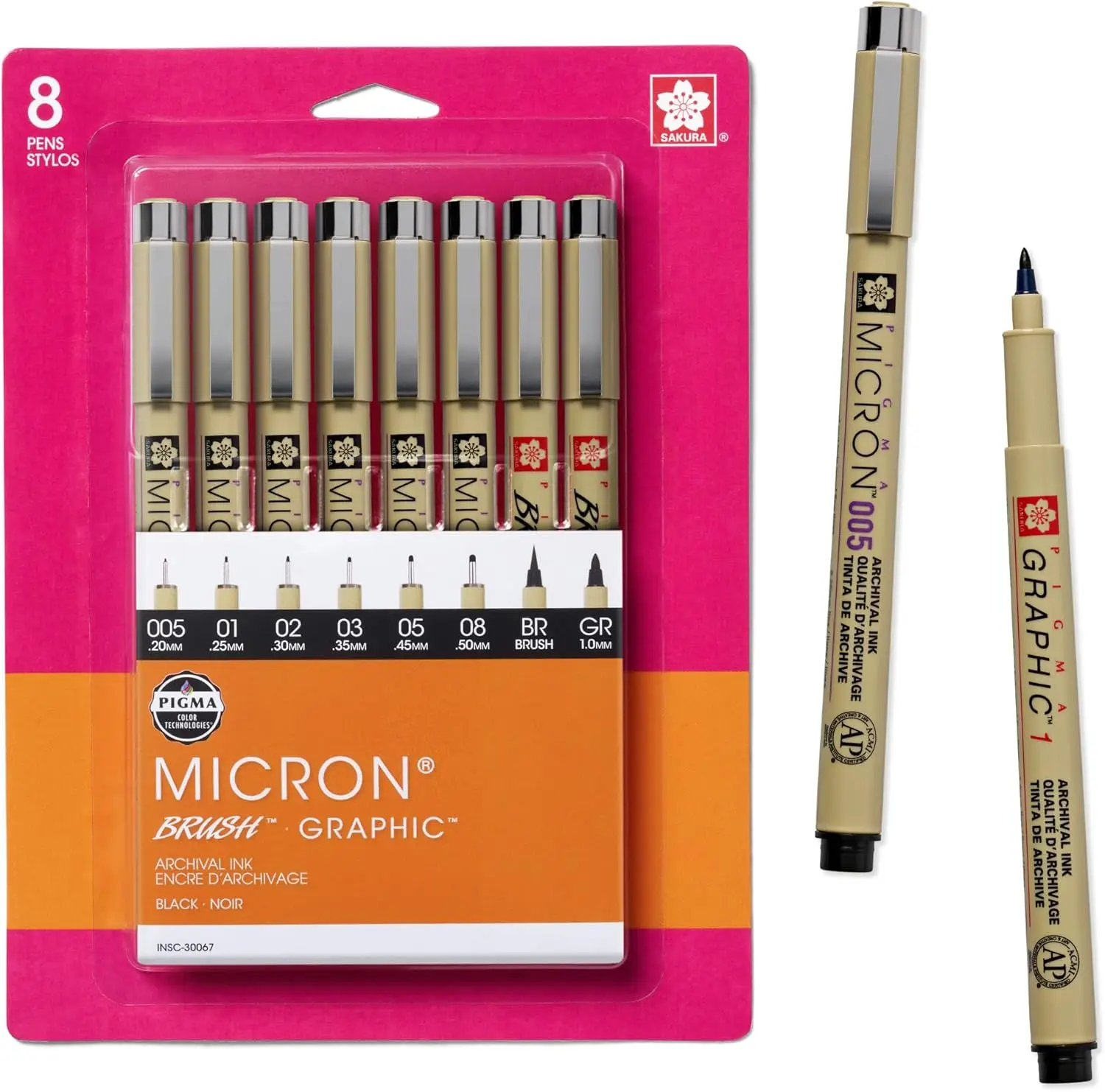 Fineliner Drawing Pens Set, 8  - đánh giá và giá Archive Box Set