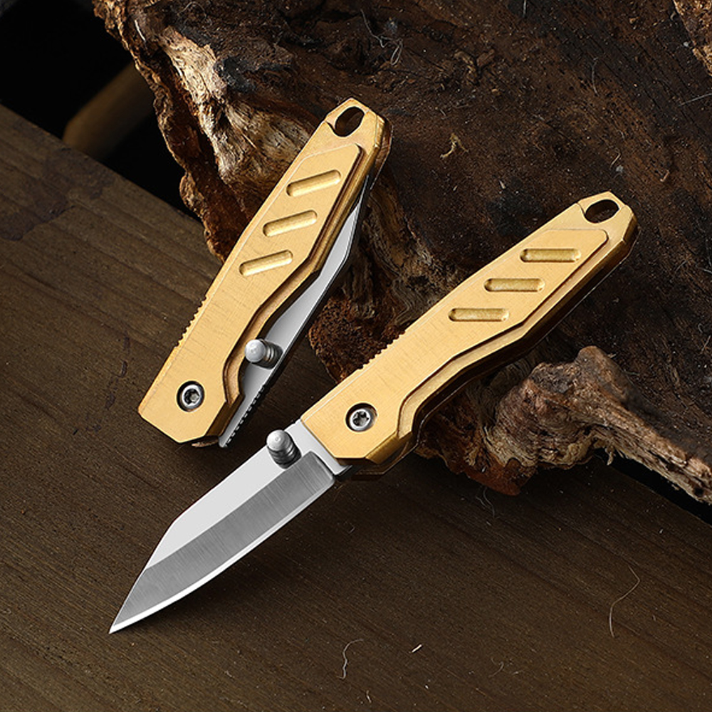 Brass Mini Folding Utility Kni - đánh giá và giá Letter Opener Brass