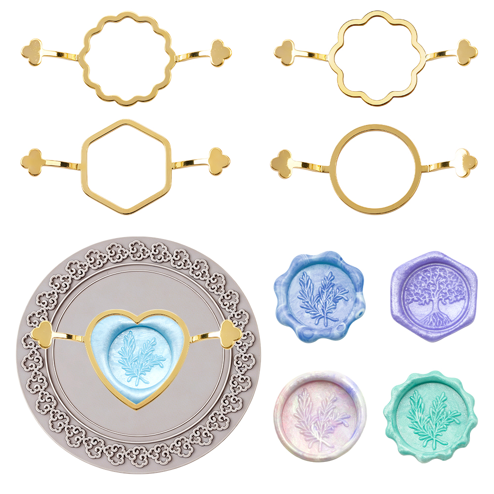 Set of 6 Metal Wax Seal Stamps - đánh giá và giá Wax Seal Stamp Set