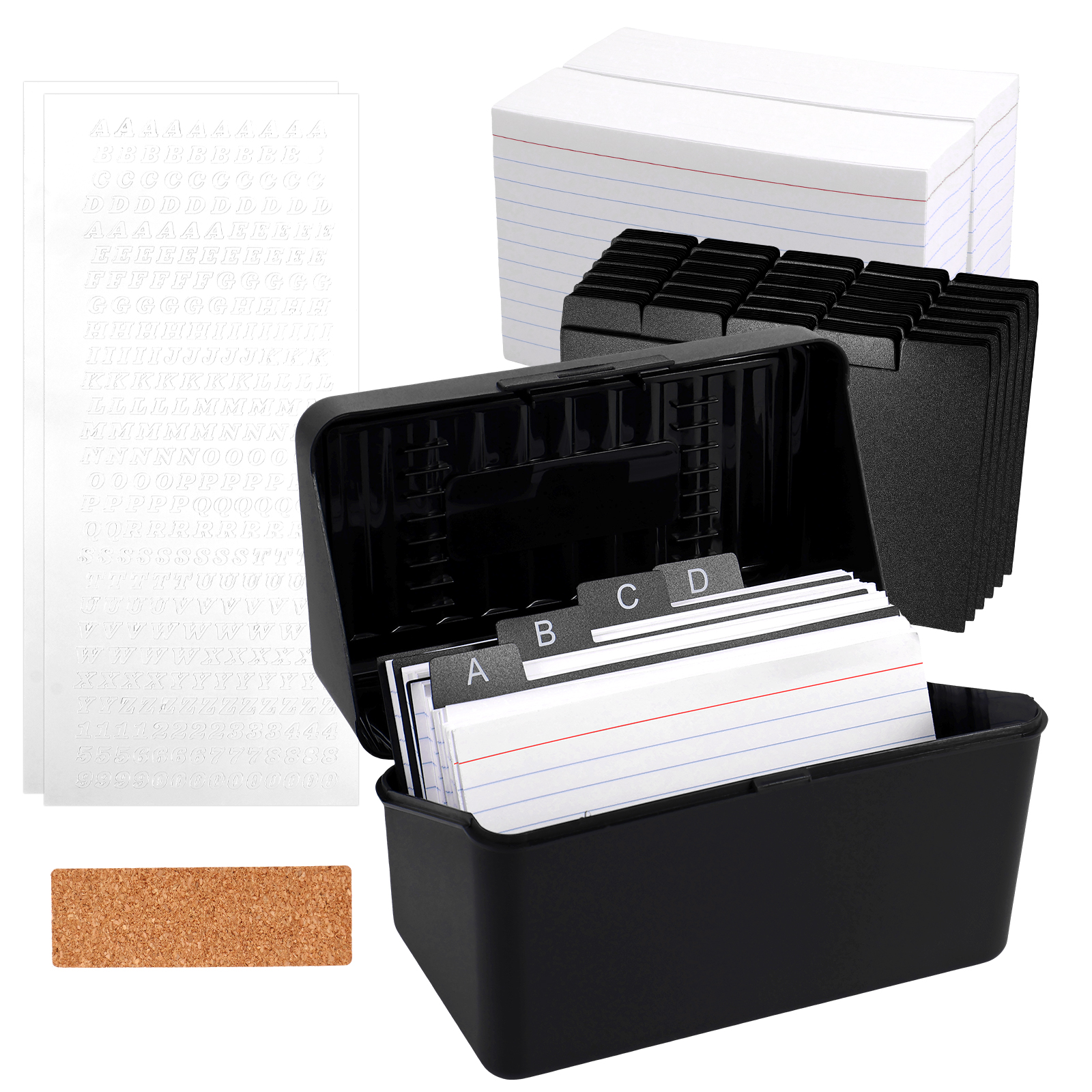 1 Set Index Card Organizer Box - đánh giá và giá Card Index Box