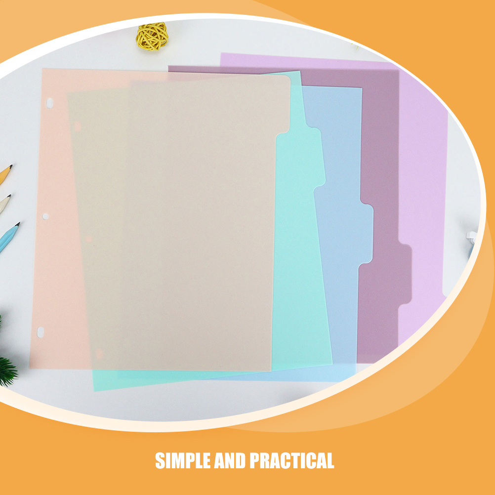 1Set Binder Dividers A4 Size F - đánh giá và giá Tab Divider A4