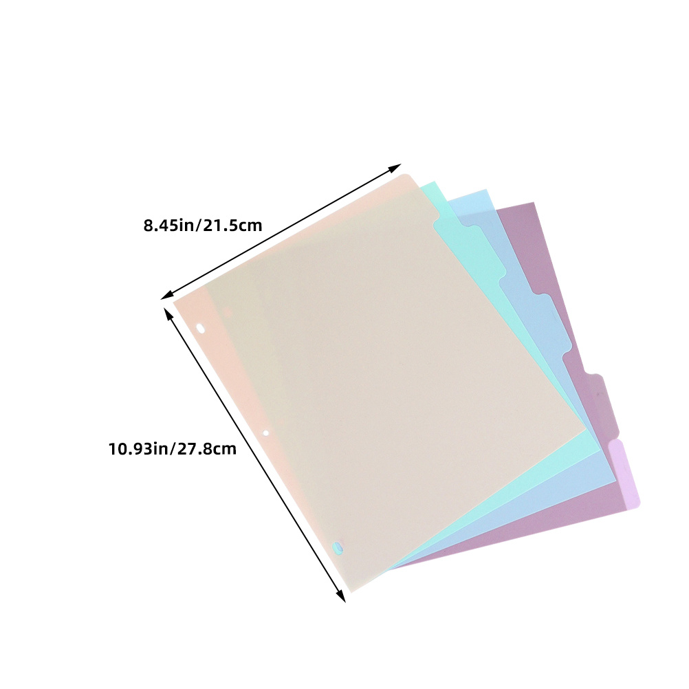 1Set Binder Dividers A4 Size F - đánh giá và giá Tab Divider A4